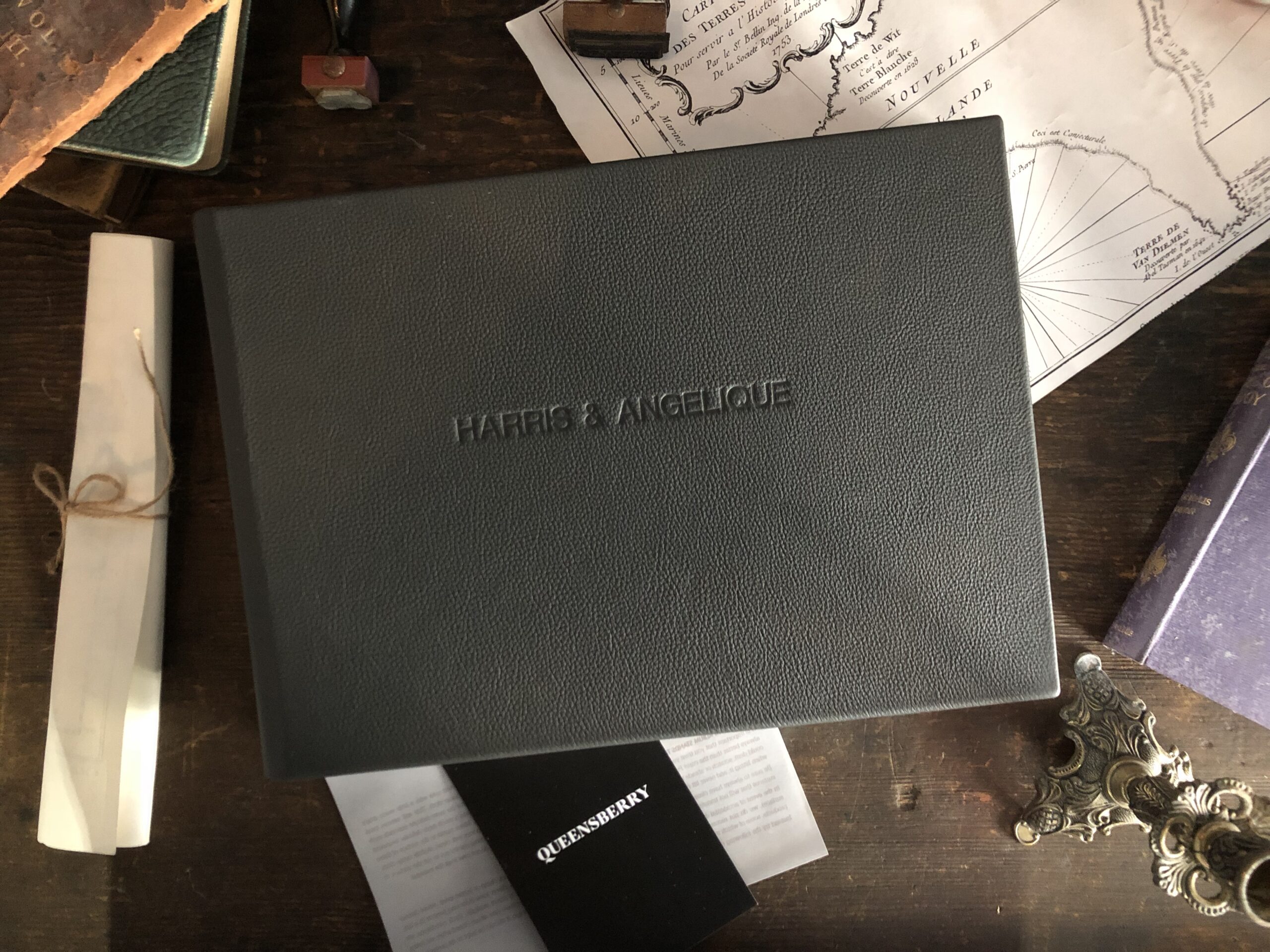 Custom wedding album