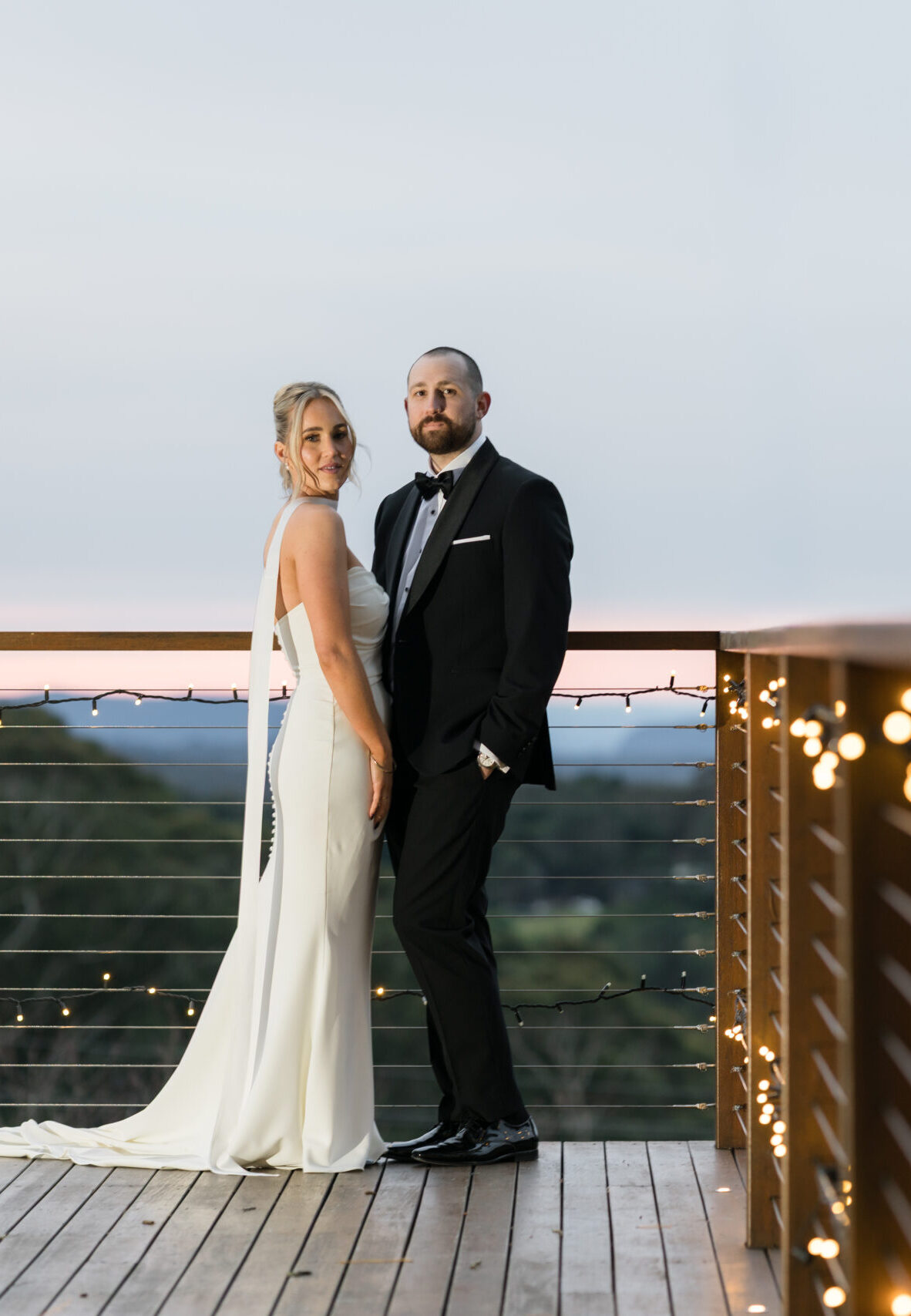 Alexandra and Lachlan at Chapel Hill Retreat