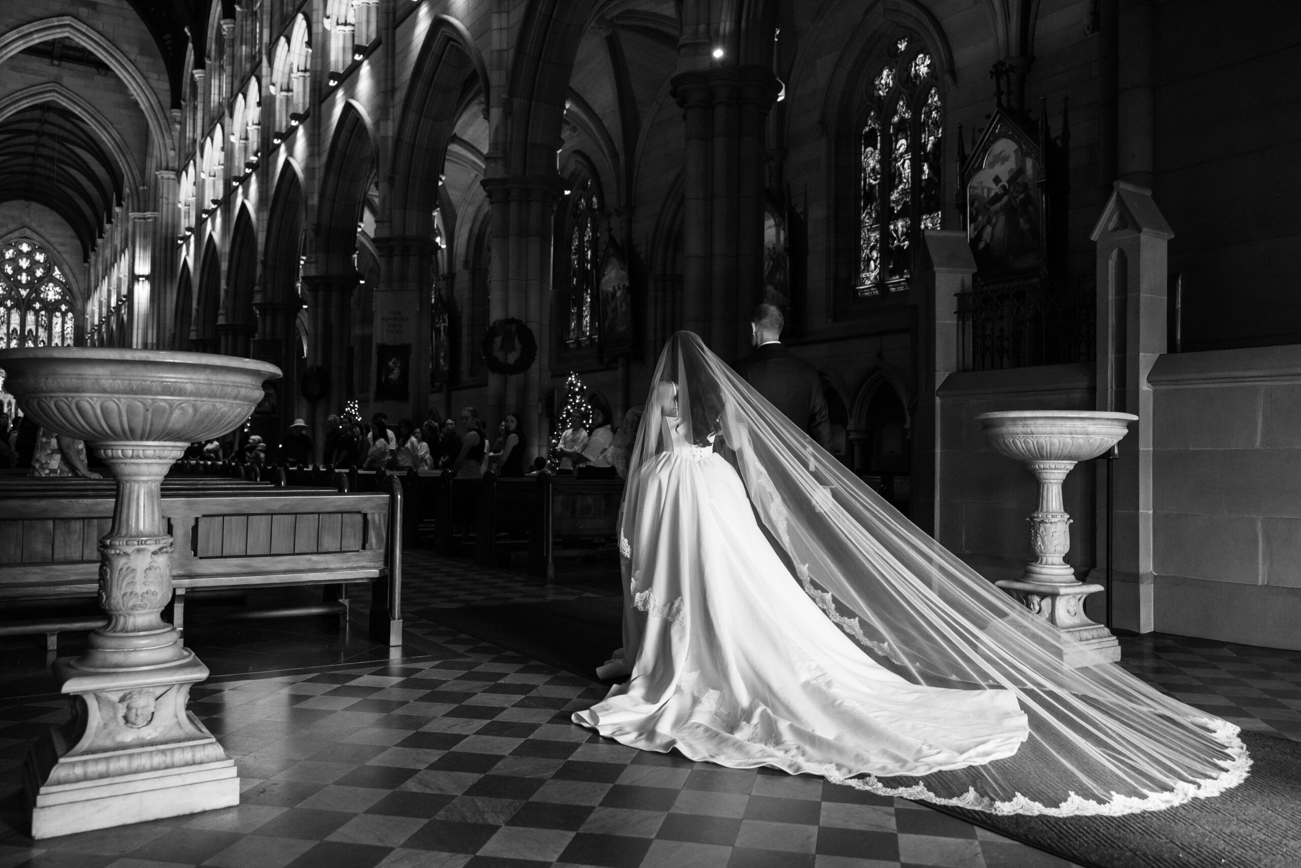 Cinematic wedding moment captured by CineMotive