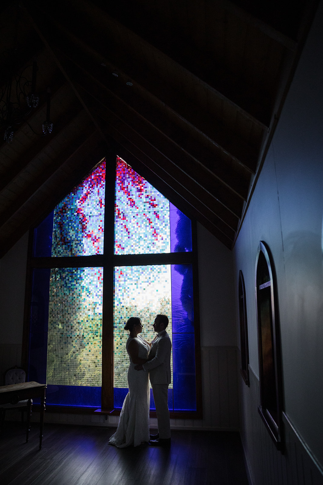 Laura and Tom at Chapel Hill Retreat
